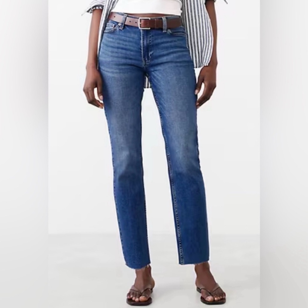 Banana Republic Mid-Rise Slim Raw-Hem Jean